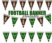 Image result for Printable Football Banner