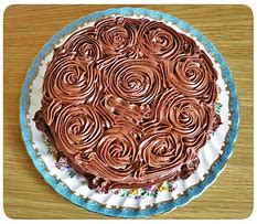 Image result for Chocolate Fudge Frosting Rosettes Recipe