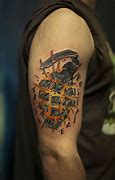 Image result for Exploding Grenade Tattoo