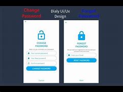 Image result for Reset Password App Design