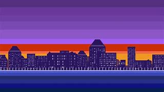 Image result for 8-Bit City Skyline