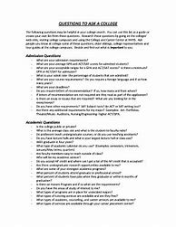 Image result for College Questions