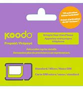 Image result for Koodo Sim Card