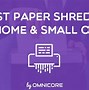 Image result for Compact Paper Shredder