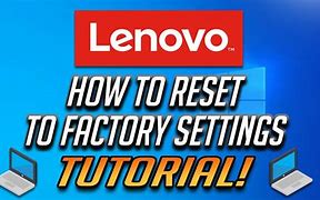Image result for Factory Reset Lenovo Laptop