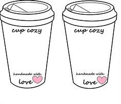 Image result for Coffee Cup Template Printable Insert