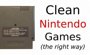 Image result for How to Clean Games