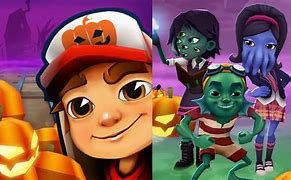 Image result for Subway Surfers Halloween Characters