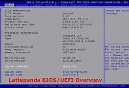 Image result for Lattepanda Bios Loading Screen with 92 in Corner
