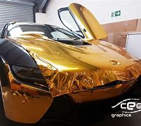 Image result for Gold Chrome Car Wrap