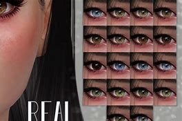 Image result for Sims 4 Realistic Default Eye Replacement