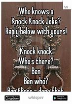 Image result for Darkest Knock Knock Joke