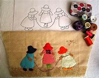 Image result for Sunbonnet Sue with Jump Rope Template