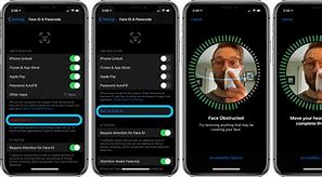 Image result for Configuracion Face ID iPhone