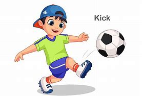 Image result for Children Playing Soccer Cartoon