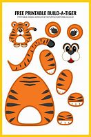 Image result for Free Printable Tiger Templates