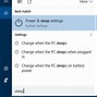 Image result for Power and Sleep Settings Windows