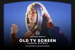 Image result for Old TV Screen Effect