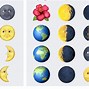 Image result for White Moon Emoji