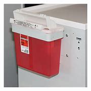 Image result for Sharps Container Wall Mount Bracket