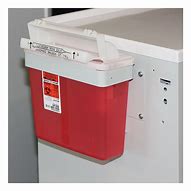 Image result for Sharps Container Mounting Bracket Red