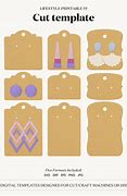 Image result for Earring Display Cards for Hoops