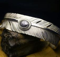 Image result for Men's Feather Bracelet