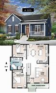 Image result for Simple One Story Square House Plans