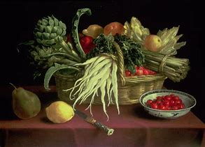 Image result for Still Life of Fruits and Vegetables