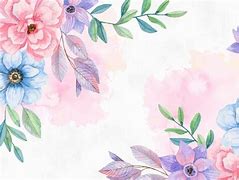 Image result for Watercolour Pastel Flowers