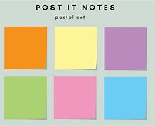 Image result for Post It Note Colors