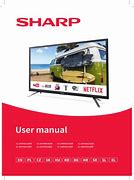 Image result for Sharp TV Manual Buttons