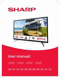 Image result for Sharp TV Manual Input