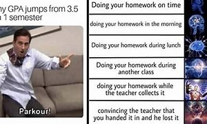 Image result for Funny Relateable Clean School Memes