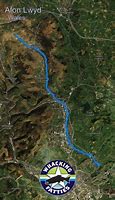 Image result for Afon Lwyd River Fishing Map