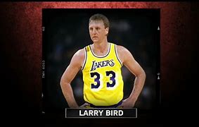 Image result for Larry Bird Lakers