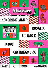 Image result for Lollapalooza Festival Poster