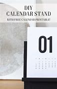 Image result for DIY Calendar Standee