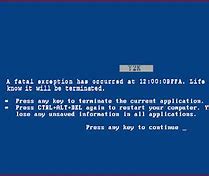 Image result for BSOD Template