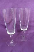 Image result for Vintage Crystal Champagne Glasses