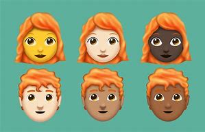 Image result for Emoji with Hair