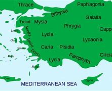 Image result for Map of Ancient Greece Cities Asia Minor