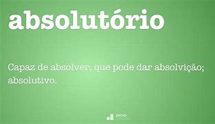 Image result for absolutorio