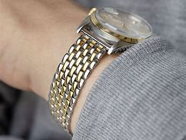 Image result for Straight Link Steel Watch Bracelet