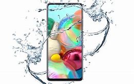 Image result for Samsung Galaxy A71 Water-Resistant