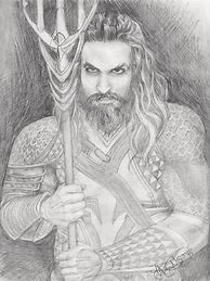 Image result for Aquaman Sketches