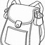 Image result for Backpack On Hook Clip Art