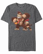 Image result for Donkey Kong Diddy Kong T-Shirt