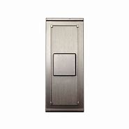 Image result for Brushed Nickel Doorbell Button