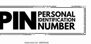 Image result for Personal Identification Number